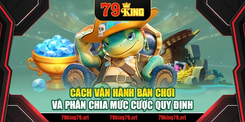 Cách vận hành bàn chơi và phân chia mức cược quy định
