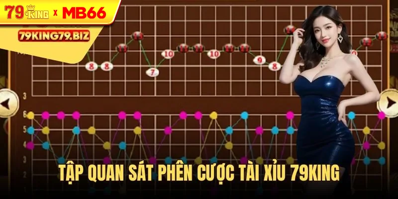 Quan sát phiên cược Tài Xỉu 79King để phán đoán chuẩn