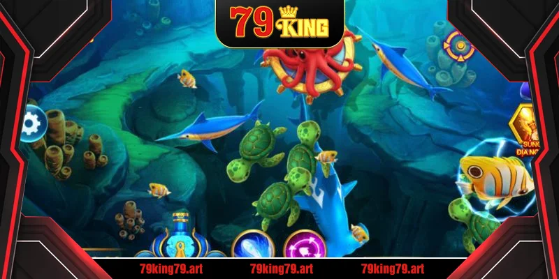 Ưu điểm đáng kể đến khi chơi bắn cá online tại 79KING
